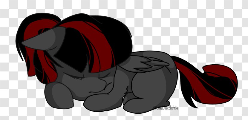 Horse Snout Legendary Creature Animated Cartoon - Frame - Sleep Dketch Transparent PNG