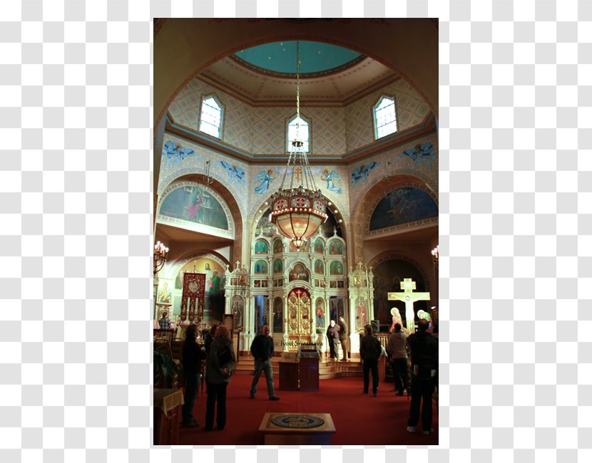 Holy Trinity Orthodox Cathedral Eastern Church Basilica - Arcade Transparent PNG