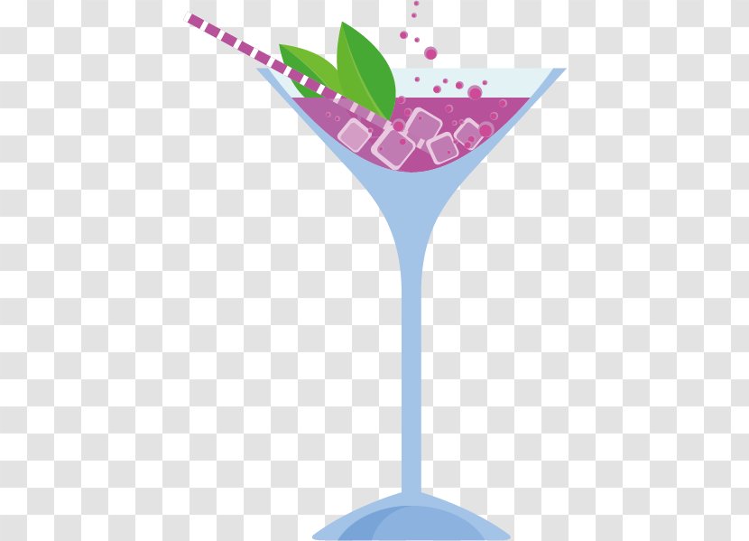 Cocktail Wine Juice Mixed Drink - Martini - Vector Transparent PNG