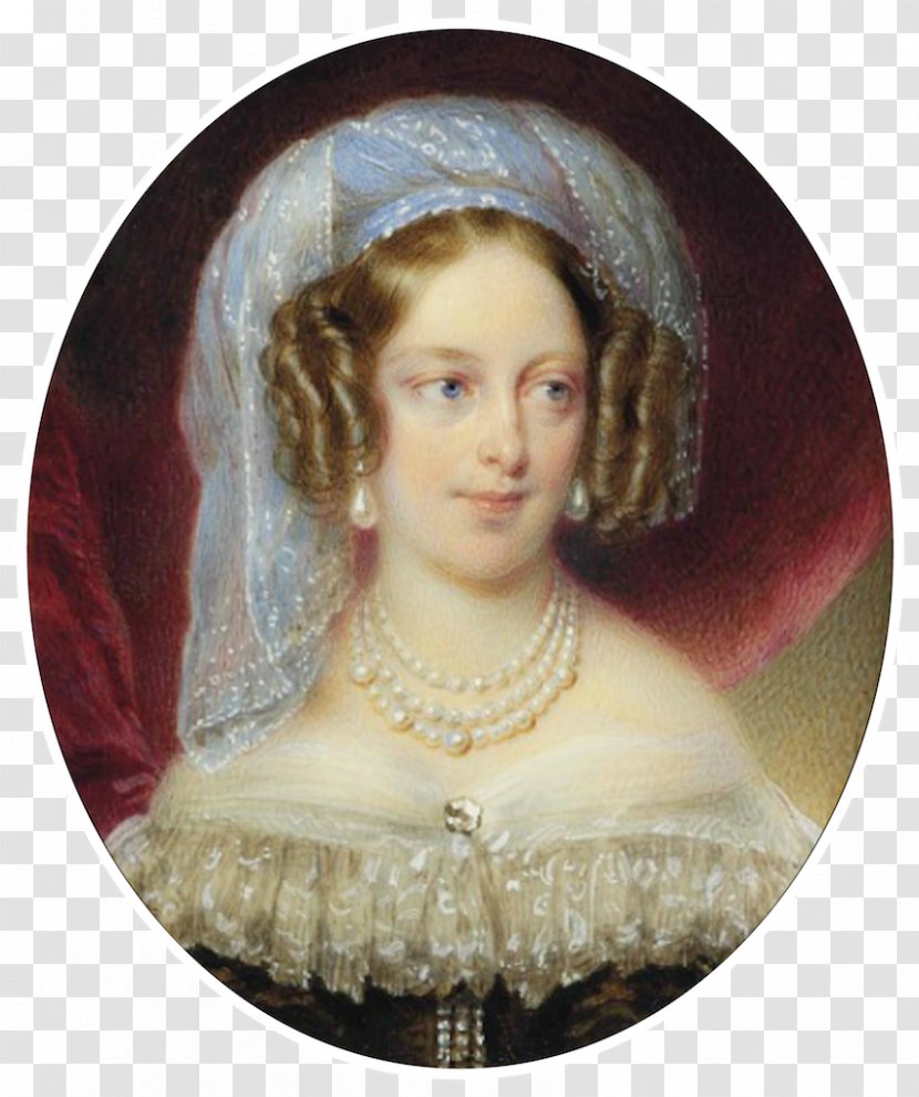 Marie-Caroline De Bourbon-Sicile, Duchesse Berry Vienna Watercolor Painting Painter Portrait - Lady Transparent PNG