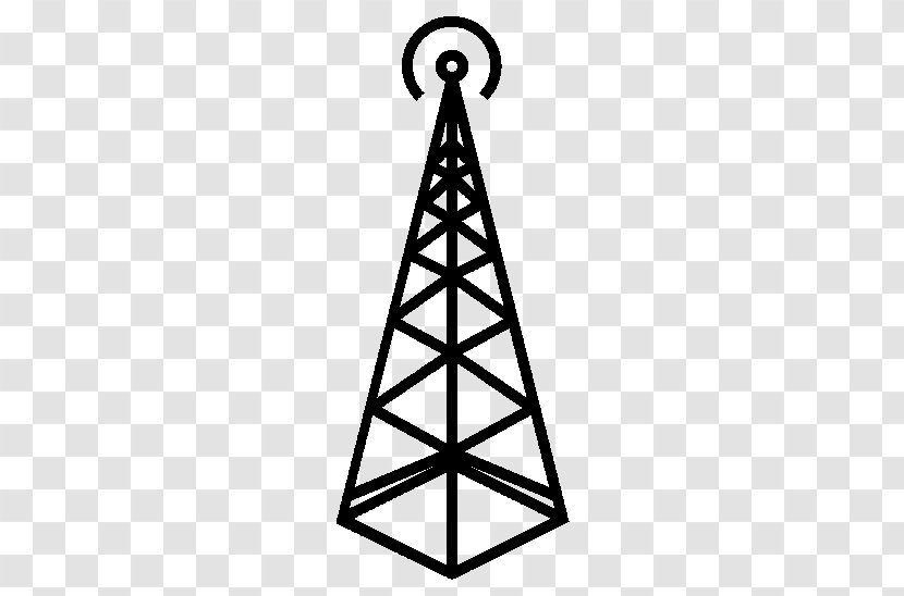 Telecommunications Tower Radio Clip Art - Broadcasting Transparent PNG