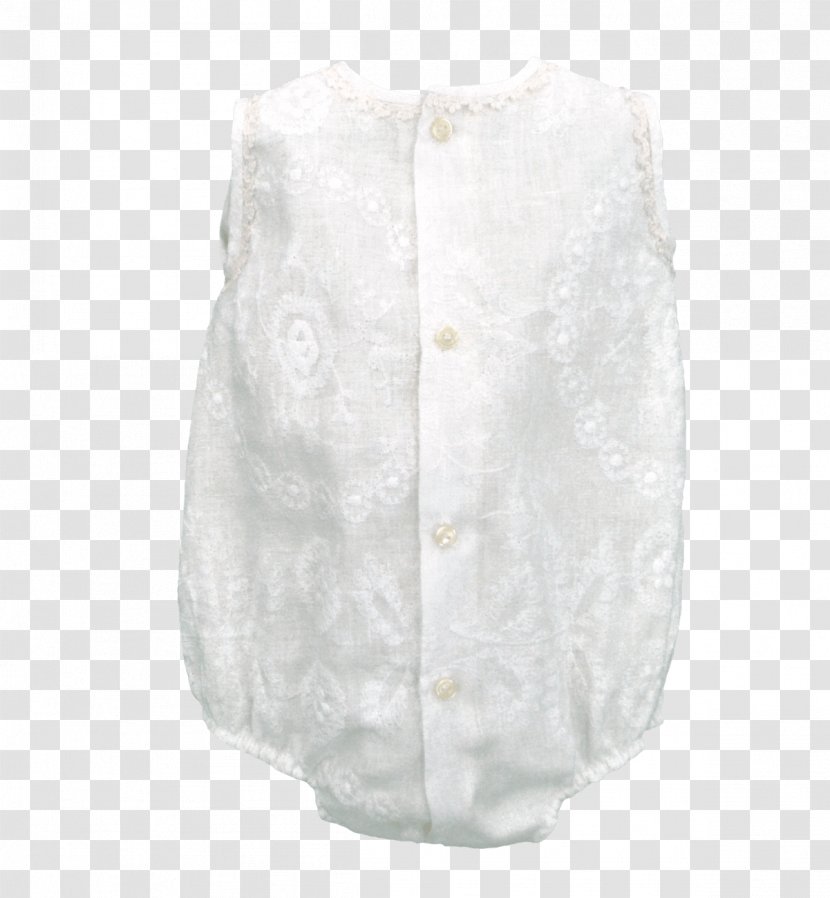 Sleeve Blouse Neck Fur - Baptism Boy Transparent PNG