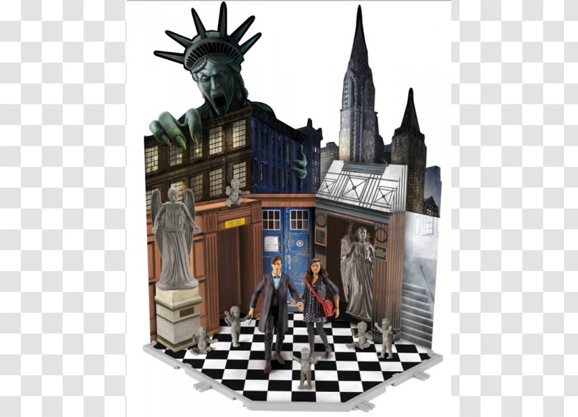 The Angels Take Manhattan Statue Of Liberty TARDIS Building Chess - Fair Dealing Transparent PNG