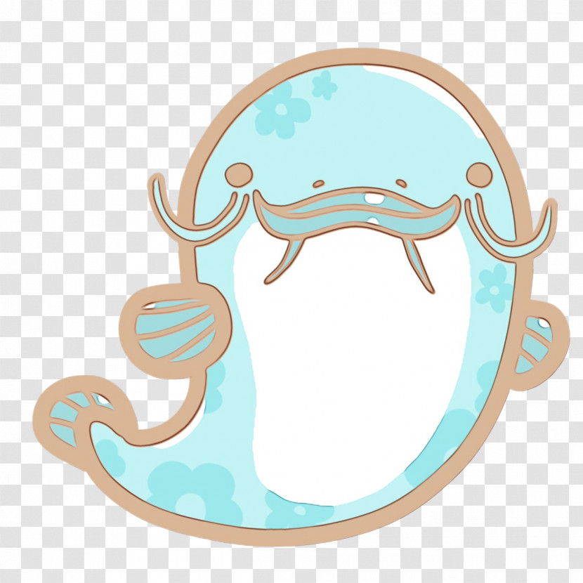 Character Turquoise Line Biology Character Created By Transparent PNG