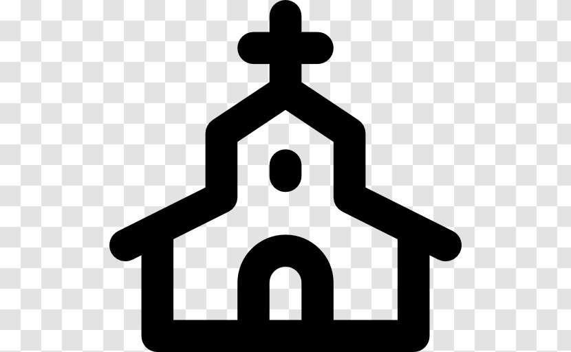 Black And White Building House - Symbol Transparent PNG