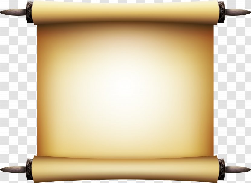 Paper Scroll Shenbei New Area Parchment - Torn Transparent PNG