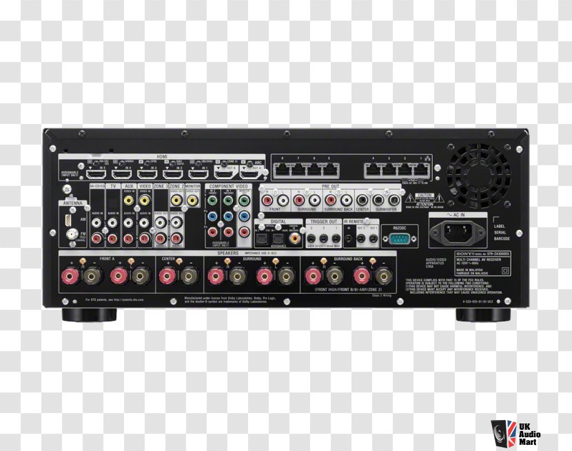 AV Receiver Sony STRZA3000ES Home Theater Systems Audio