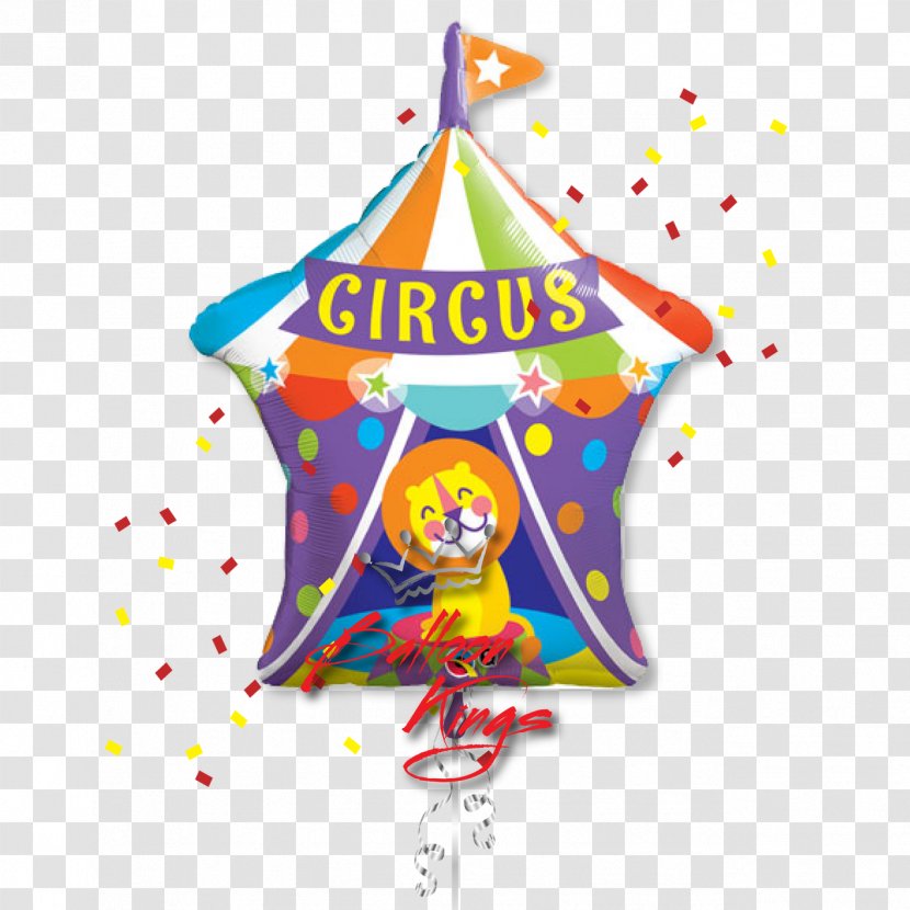 Stars Foil Balloon Birthday Party Circus - Cake Transparent PNG