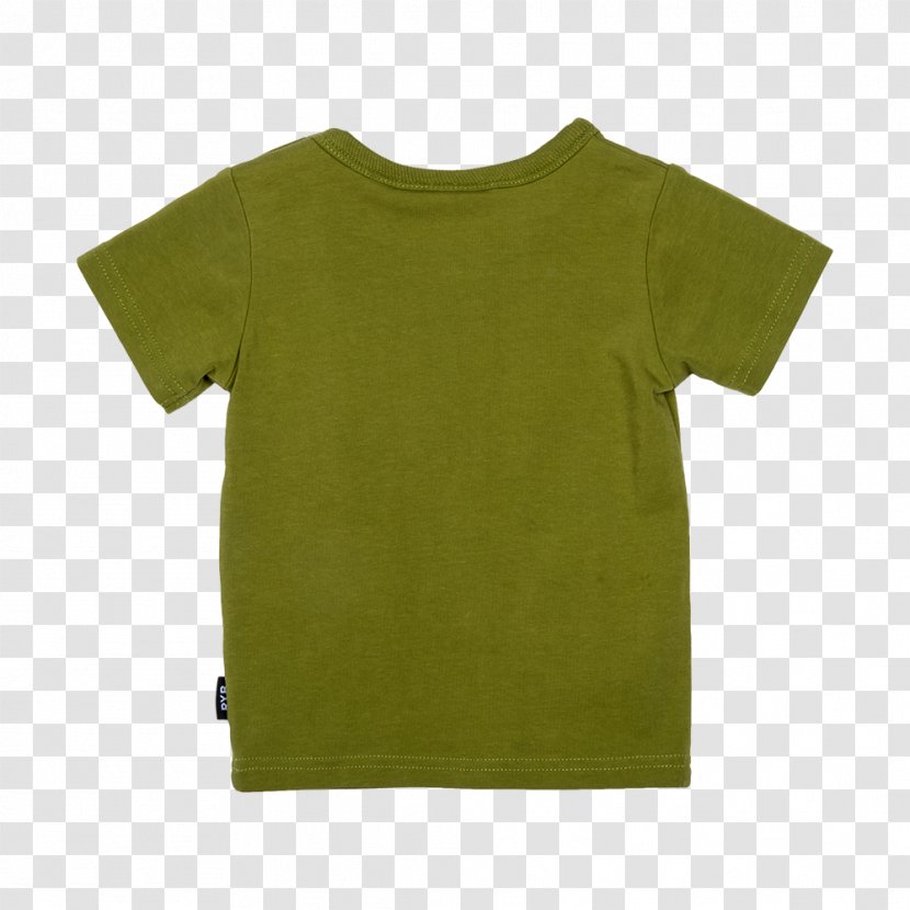 T-shirt Shoulder Green Sleeve - Neck Transparent PNG