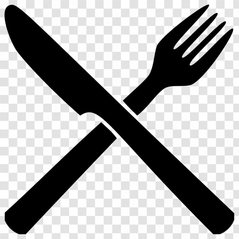 Restaurant Lakshya Foodways Pictogram Jumbo Kingdom Cafe - Black And White - Spoon Transparent PNG