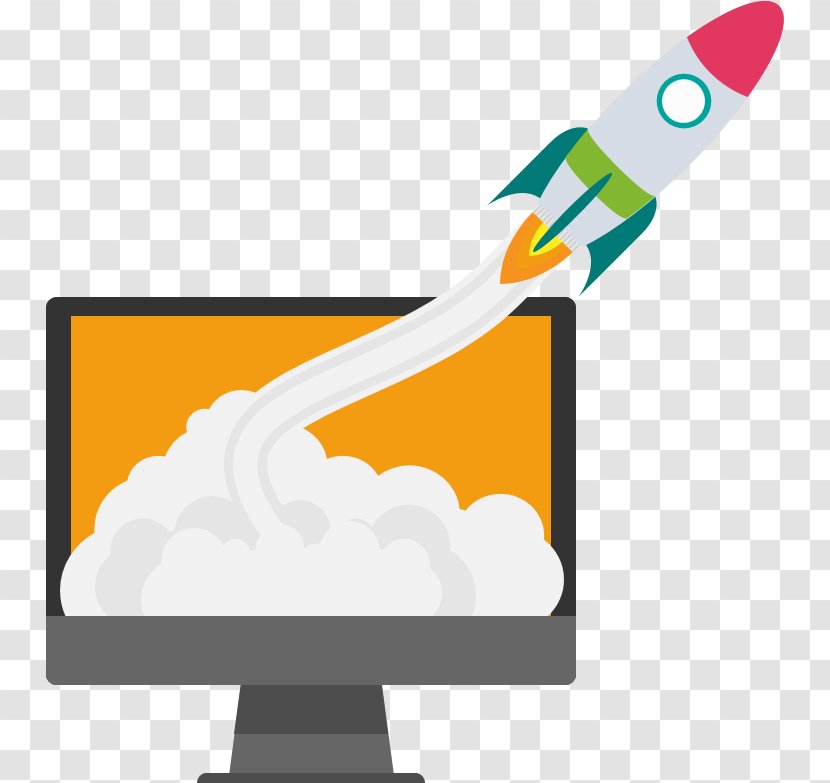 Rocket Soar Search Engine Optimization Business Cascading Style Sheets Service - Computer Flying Transparent PNG