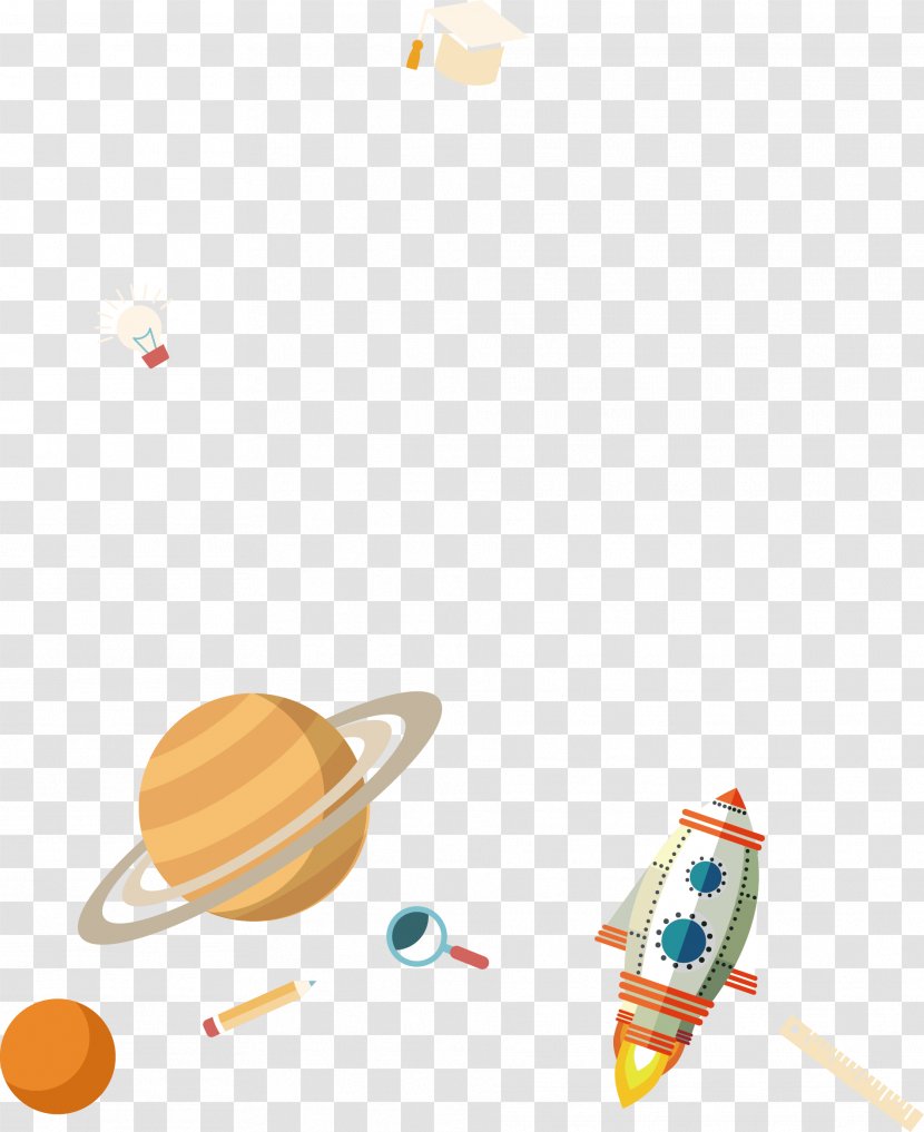 Learning Product Design Training Clip Art - Cartoon Rocket Transparent PNG