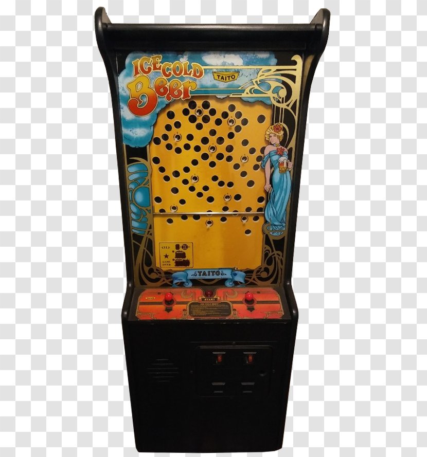 Ice Cold Beer Arcade Game Joust Pac-Man Operation Wolf - Star Wars Return Of The Jedi - Pac Man Transparent PNG