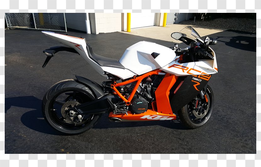 Car Tire Exhaust System Supermoto Motorcycle - Aircraft Fairing - Ktm 1190 Rc8 Transparent PNG