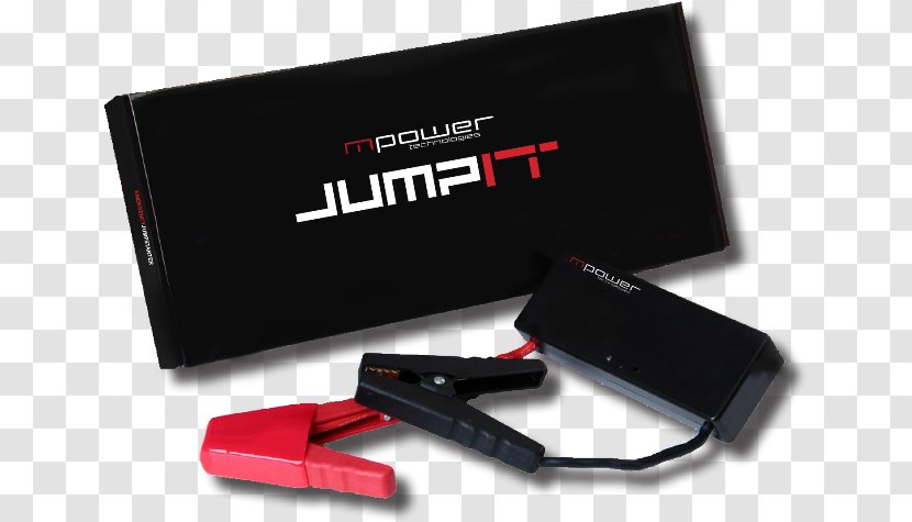 Electronics Product Design Brand Hair Iron - Car Battery Jump Starter Transparent PNG