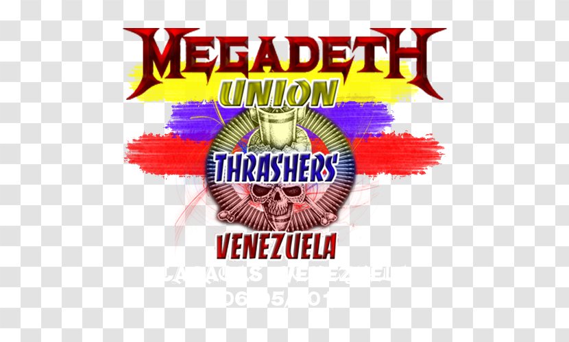Megadeth Metallica Logo Thrash Metal Heavy - Cartoon Transparent PNG
