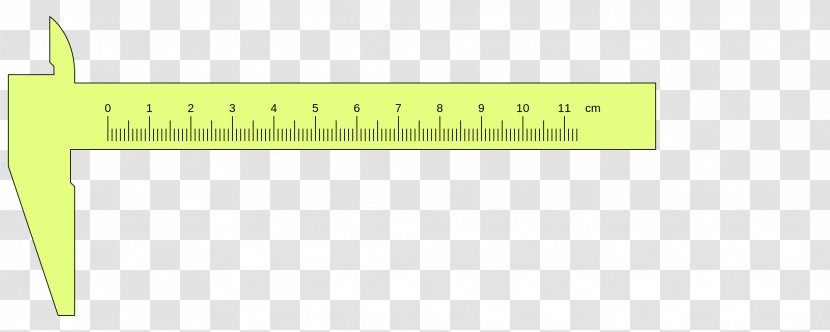 Calipers Measuring Instrument Ruler Vernier Scale Slide Rule - Cartab%c3%b3n - Pa Transparent PNG