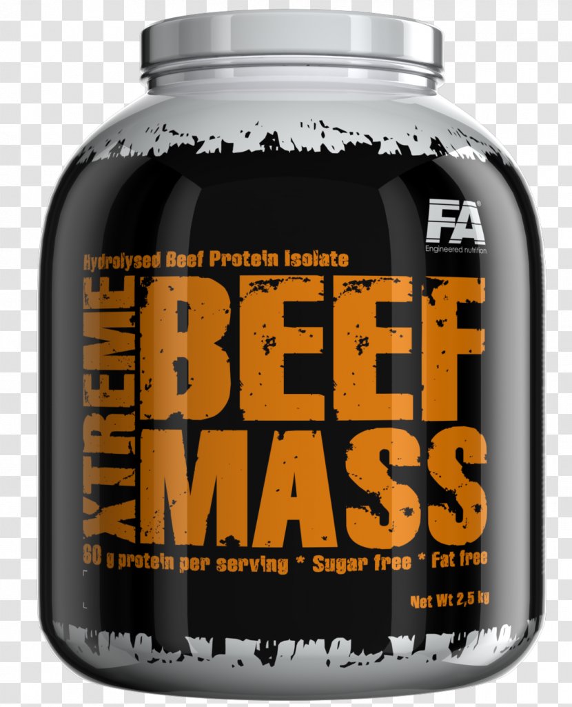 Beef Gainer Protein Nutrition Mass - Food Poster Panels Transparent PNG