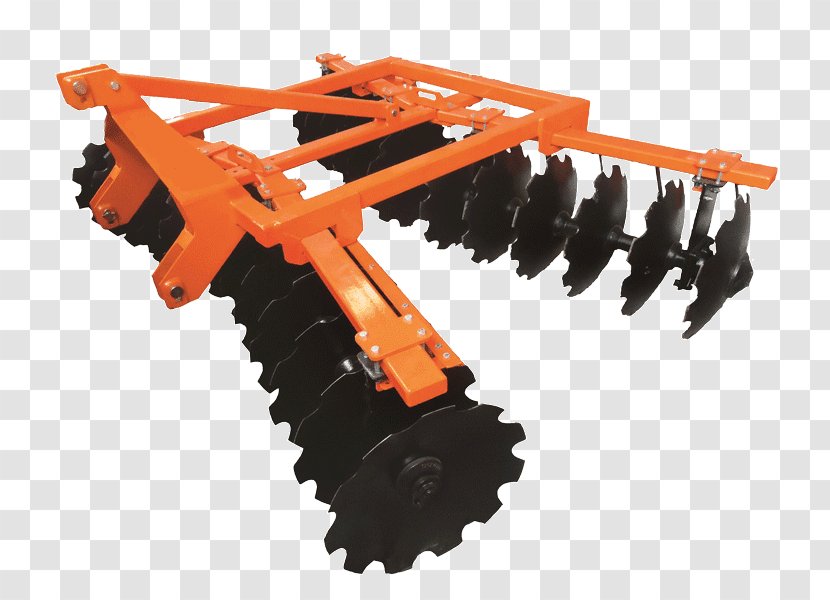 Agricultural Machinery Agriculture Disc Harrow Cultivator - Tractor Transparent PNG