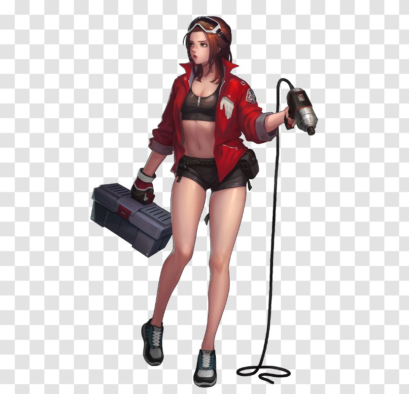 Black Survival Character Game Concept Art - Jenny Rivera Transparent PNG