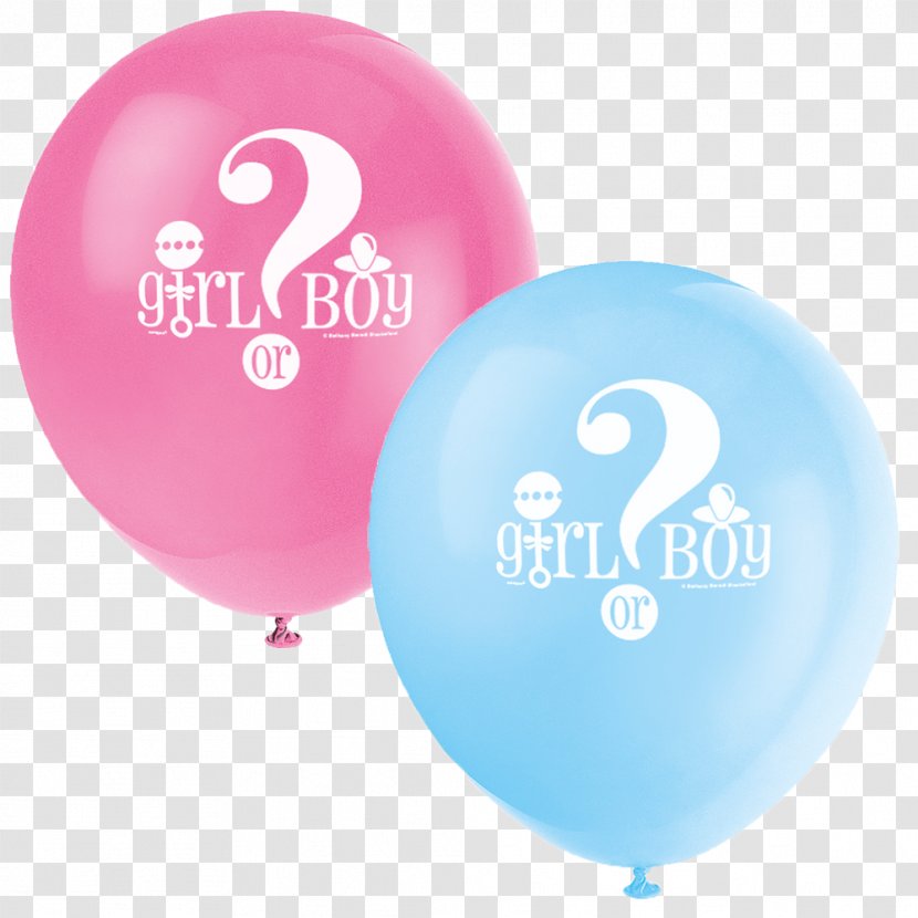 Balloon Gender Reveal Baby Shower Boy Party - Tree Transparent PNG