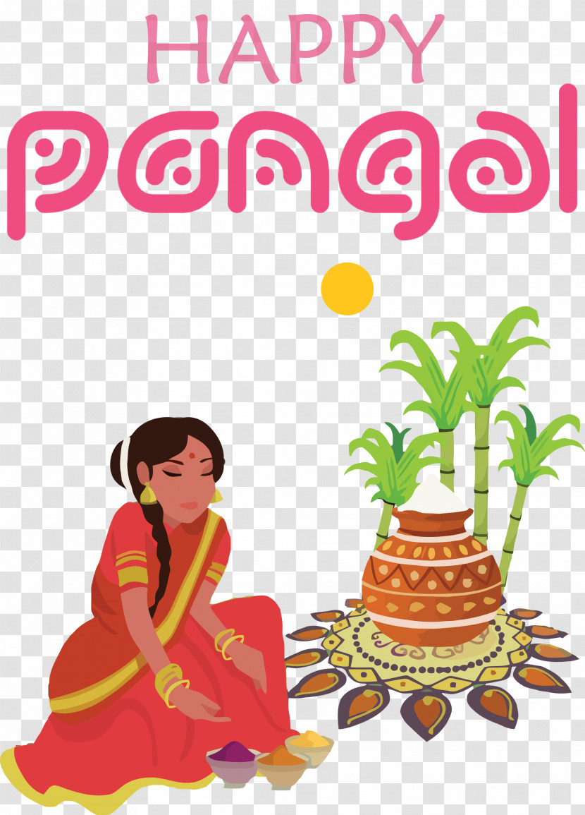 Pongal Happy Pongal Transparent PNG