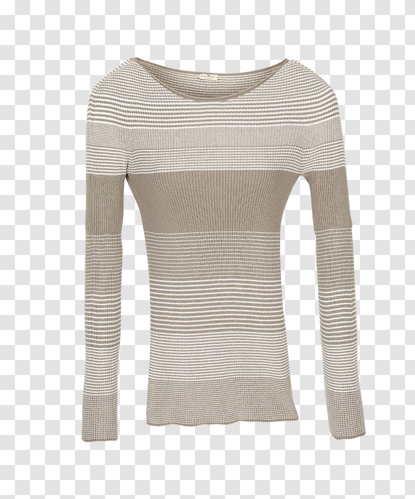 Long-sleeved T-shirt Shoulder Sweater - T Shirt Transparent PNG