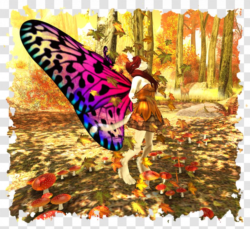 Art - Butterfly - The Autumn Equinox Transparent PNG