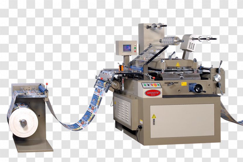 Machine Hot Stamping Die Cutting Printing - Offset Transparent PNG