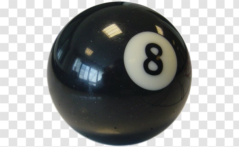8 Ball Pool Billiard Balls Billiards Eight-ball - Sphere Transparent PNG