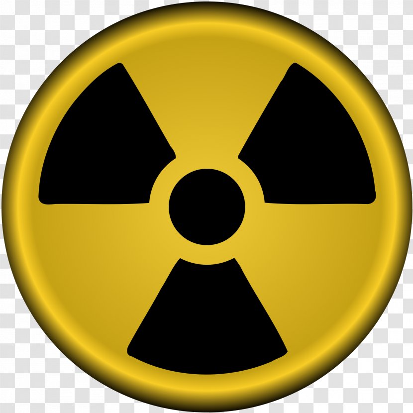 Ionizing Radiation Radioactive Decay Hazard Symbol Vector Graphics - Stock Photography Transparent PNG