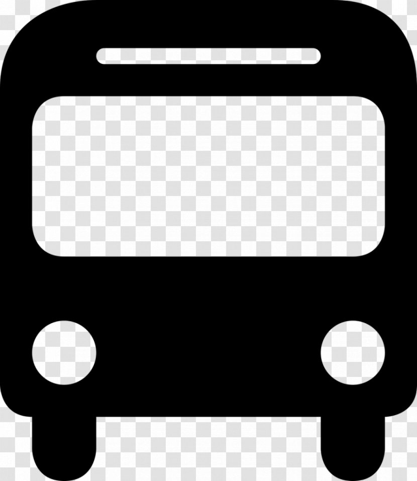 Bus Clip Art - Black Transparent PNG