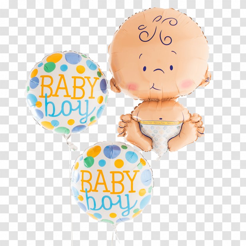 Balloon Infant Gift Boy Baby Shower Transparent PNG