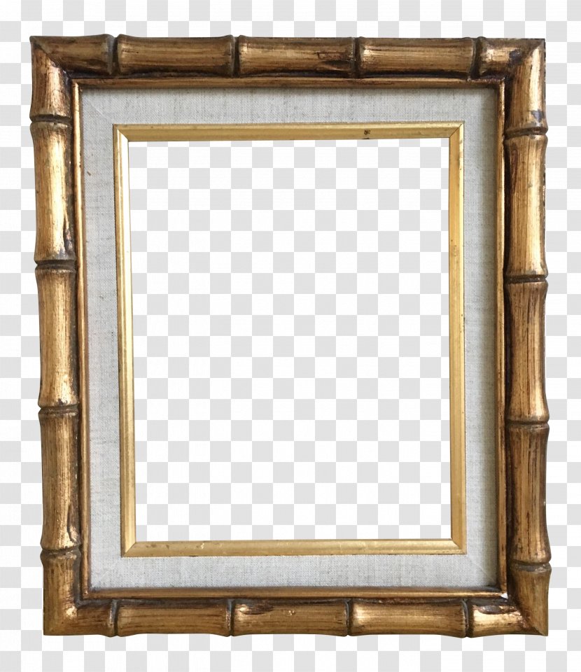 Picture Frames Gold Mirror Wall - Decor - Vintage Transparent PNG