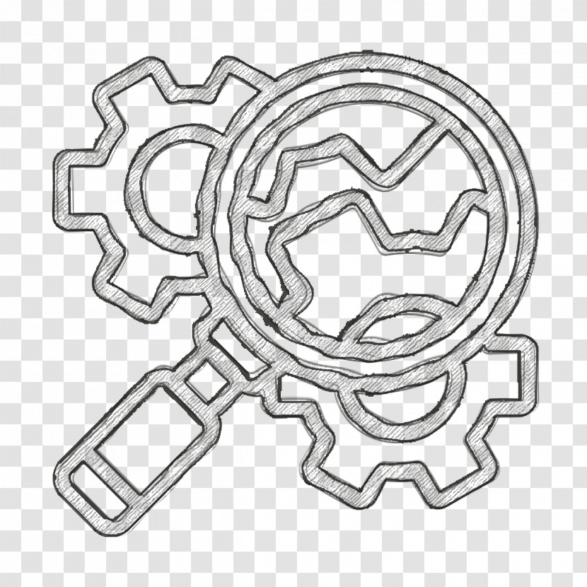 Manufacturing Icon Gear Icon Inspection Icon Transparent PNG