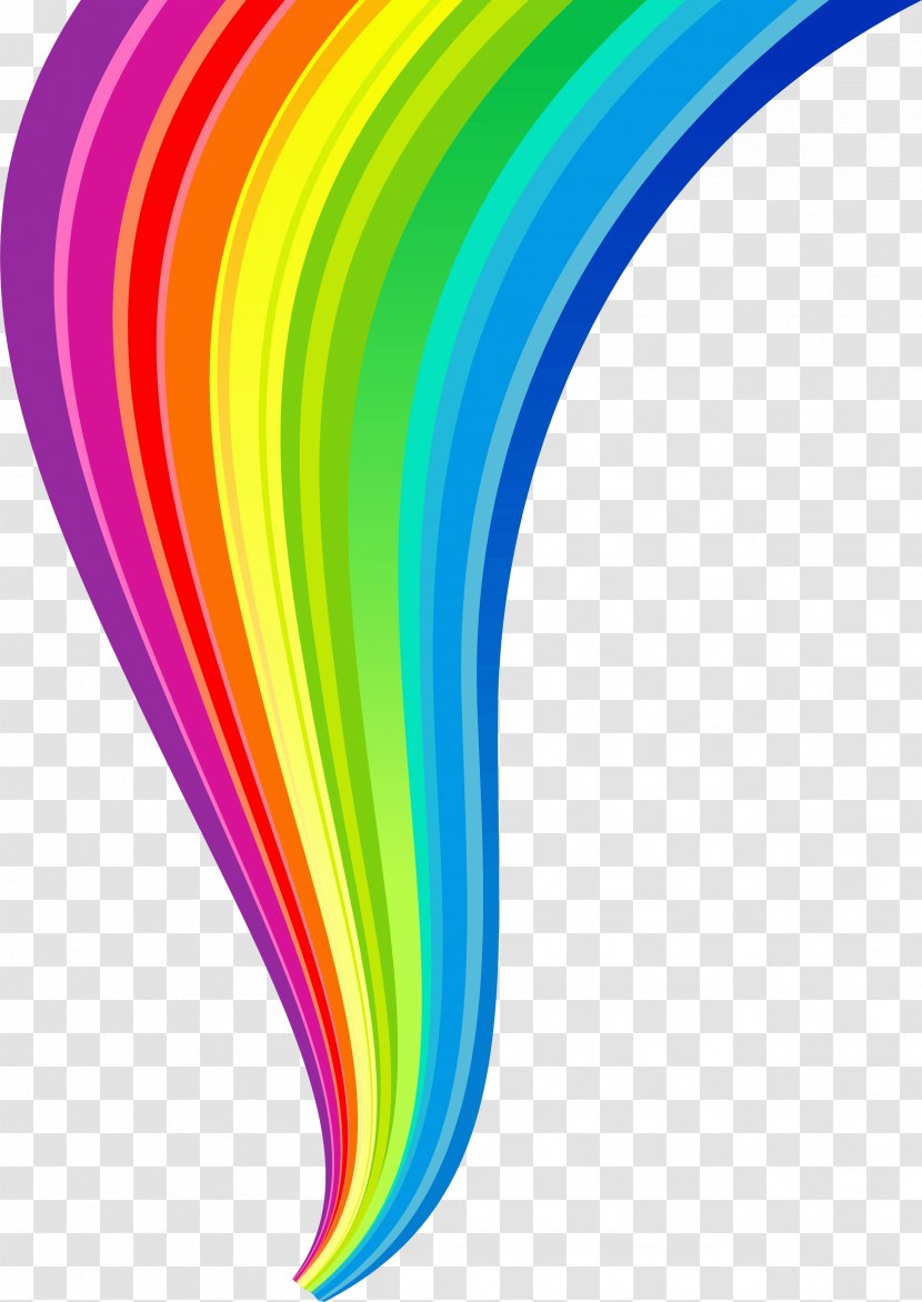 Rainbow Clip Art - Yellow - Image Transparent PNG