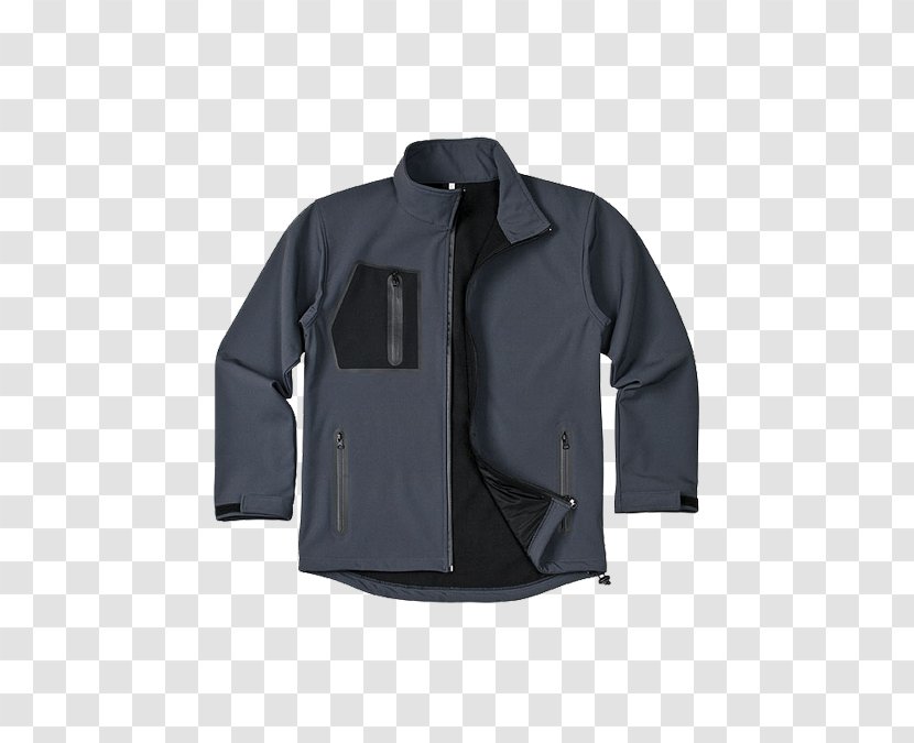 Sleeve Polar Fleece Jacket Outerwear - Shell Transparent PNG
