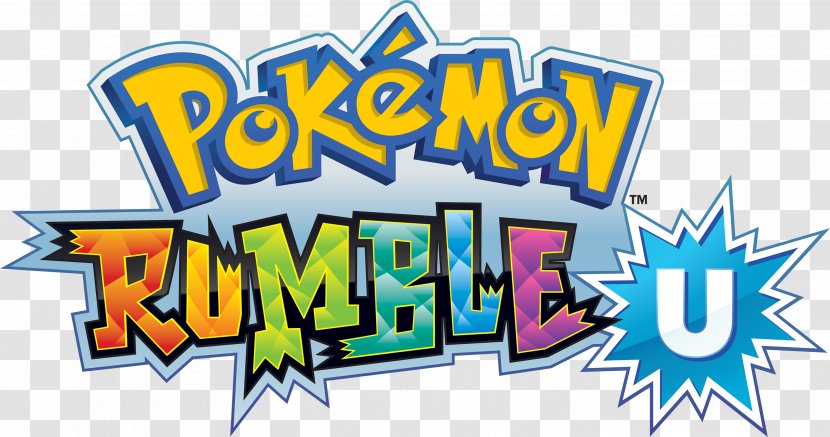 Pokémon Rumble U Wii Blast - Brand - Banner Transparent PNG