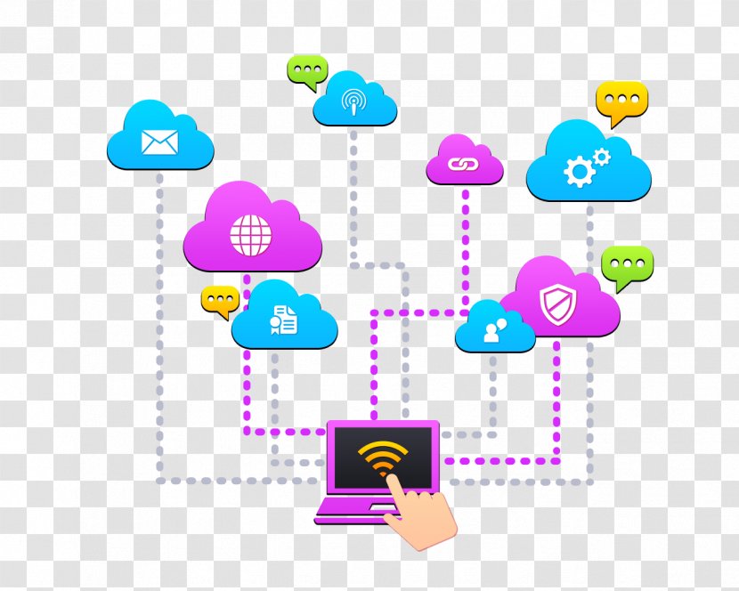 Cloud Computing Storage Service Web Design Internet - Server - Schematic UI Transparent PNG