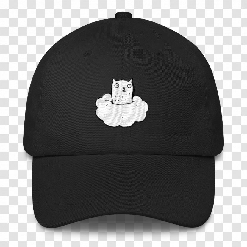 Baseball Cap T-shirt Crew Neck - Headgear - Cat Love Transparent PNG