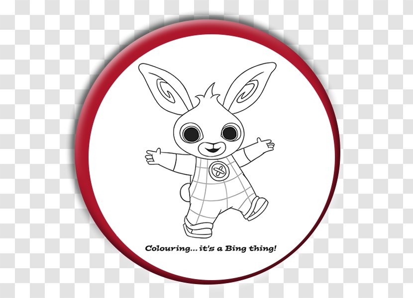 Coloring Book Drawing Image Character CBeebies - Silhouette - Simply Bunny Ears Craft Transparent PNG
