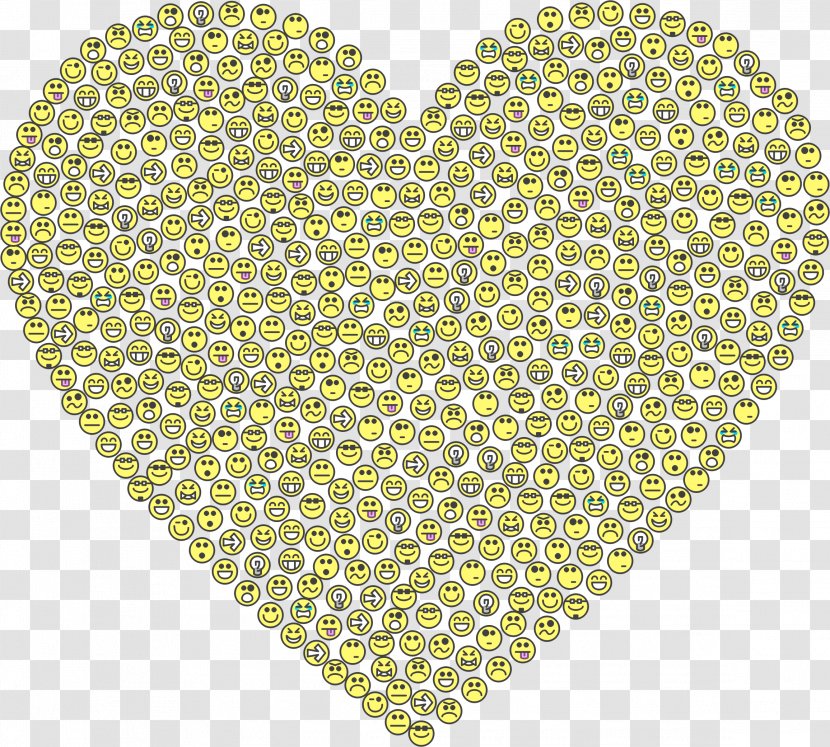 Emoticon Heart Smiley Clip Art Transparent PNG