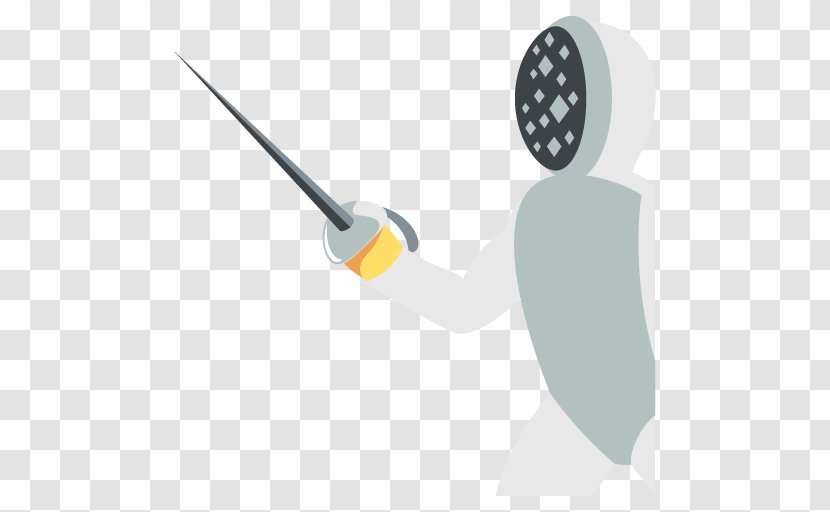 Emoji Fencing Fight Combat Librem Mastodon - Sword Transparent PNG