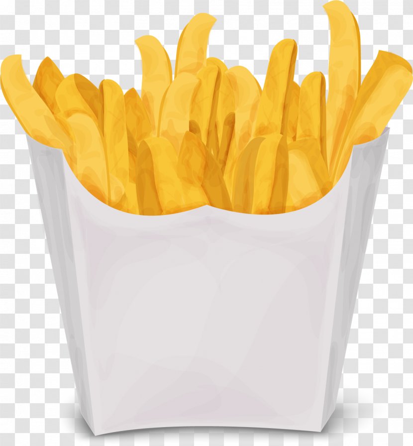 French Fries Fast Food Fried Chicken Potato Chip - Frying - Gold Transparent PNG