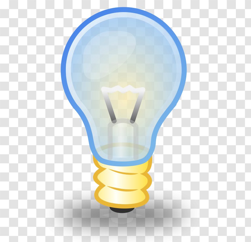 Incandescent Light Bulb Lighting LED Lamp - Picture Of Lightbulb Transparent PNG