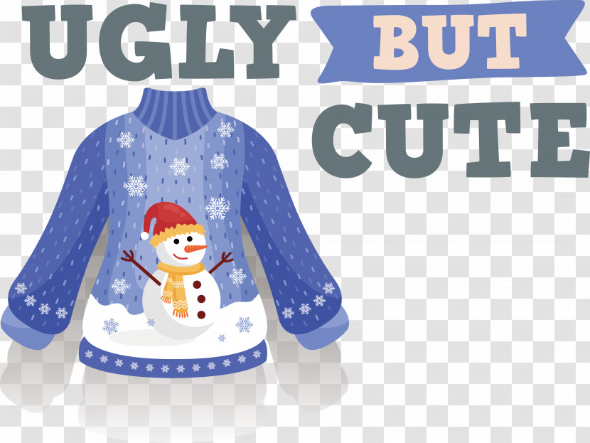 Ugly Sweater Cute Sweater Ugly Sweater Party Winter Christmas Transparent PNG