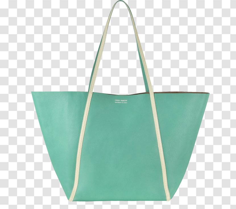 Tote Bag Calf Leather Green Transparent PNG