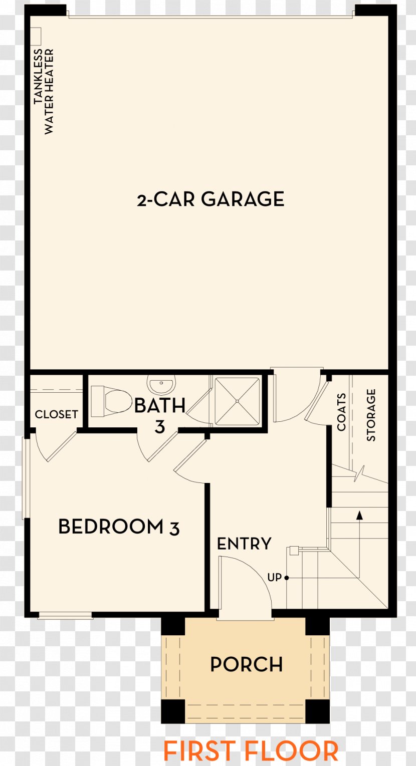Floor Plan North America Townhouse Discuz!NT Bathing - Bedroom - View Transparent PNG