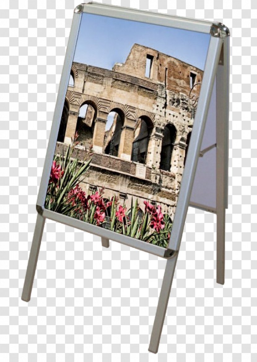 Poster Easel Advertising Printing Chart - Roll Ups Transparent PNG