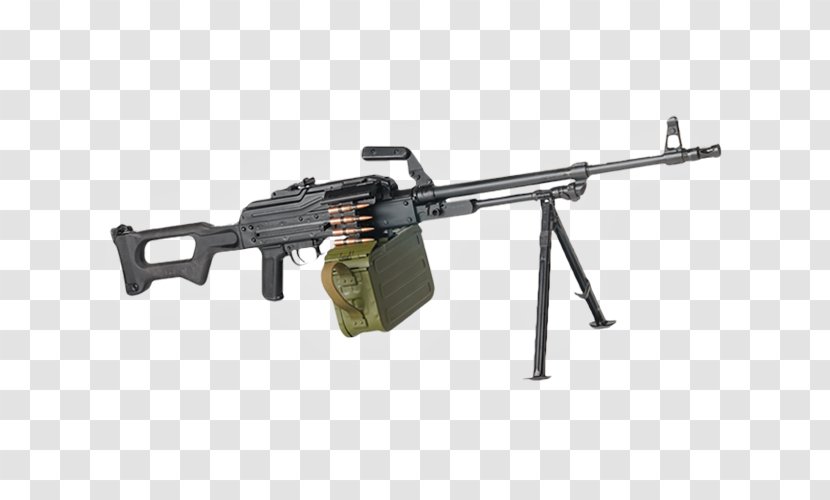 PK Machine Gun General-purpose RPK Weapon - Flower Transparent PNG